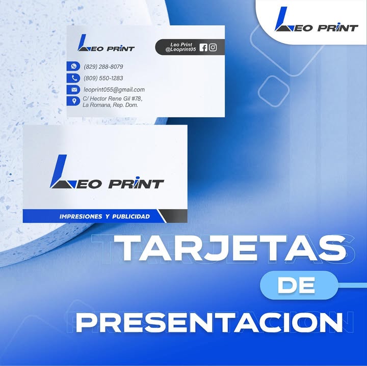 Tarjetas de Presentación